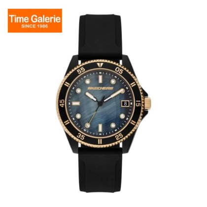 Skechers SR6305 Black Silicone Strap Women Watch Skechers SR6305 Black Silicone Strap Women Watch